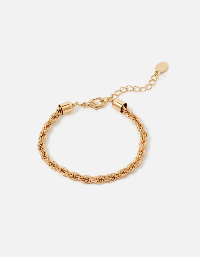 Accessorize Berry Blush Twisted Rope Bracelet Women Bracelets