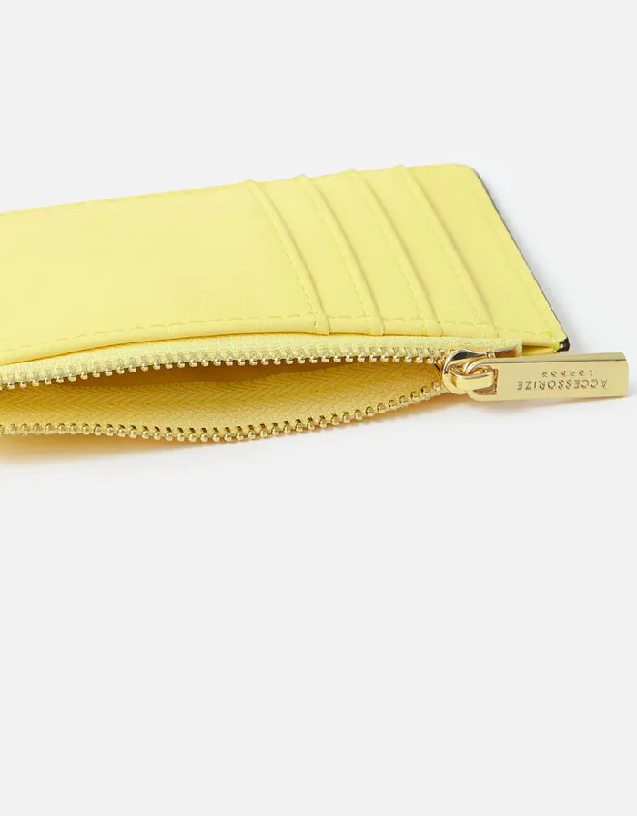 Accessorize Casey Cardholder Yellow Yellow Women Card Holders