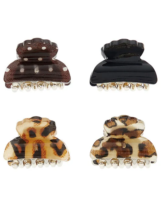 Accessorize Claw Clip Set Women Hair Accessories