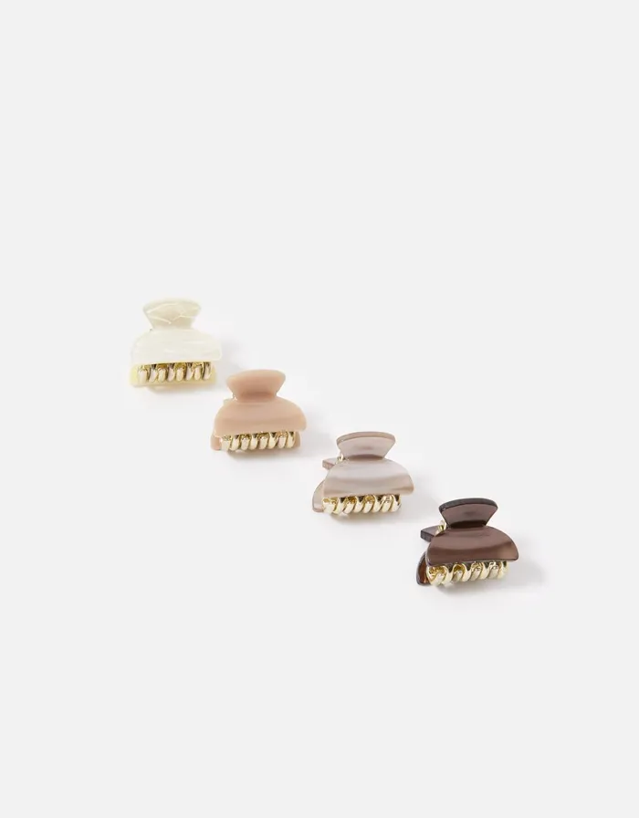Accessorize Claw Clip Set Women Hair Accessories