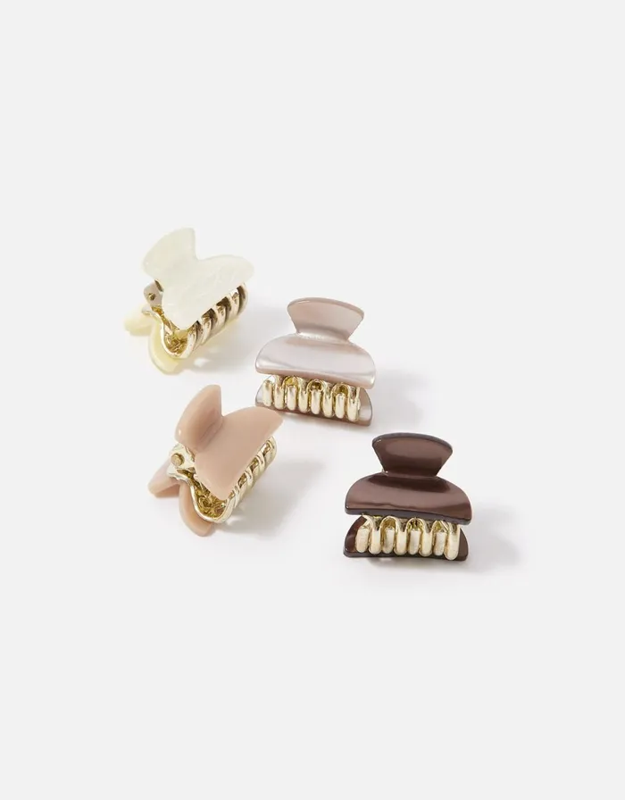 Accessorize Claw Clip Set Women Hair Accessories