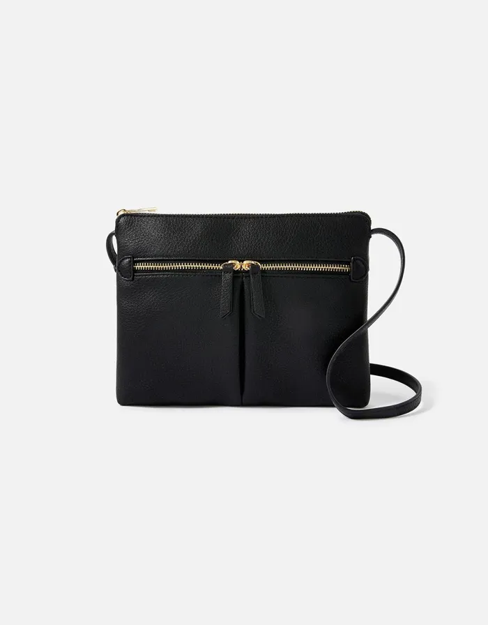 Accessorize Ella CrossBody Bag Black Black Women CrossBody Bags