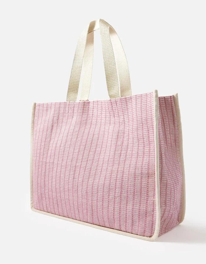 Accessorize Esme Woven Tote Bag Women Beach Bags