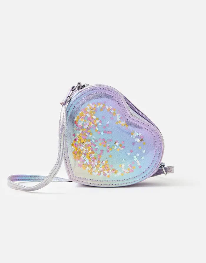 Accessorize Girls Heart CrossBody Bag Girls Bags