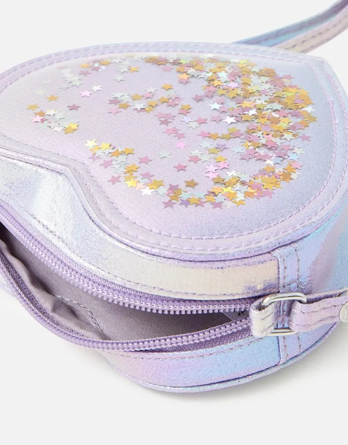 Accessorize Girls Heart CrossBody Bag Girls Bags