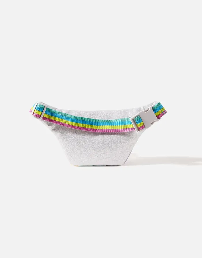 Accessorize Girls Rainbow Stripe Bum Bag Girls Bags