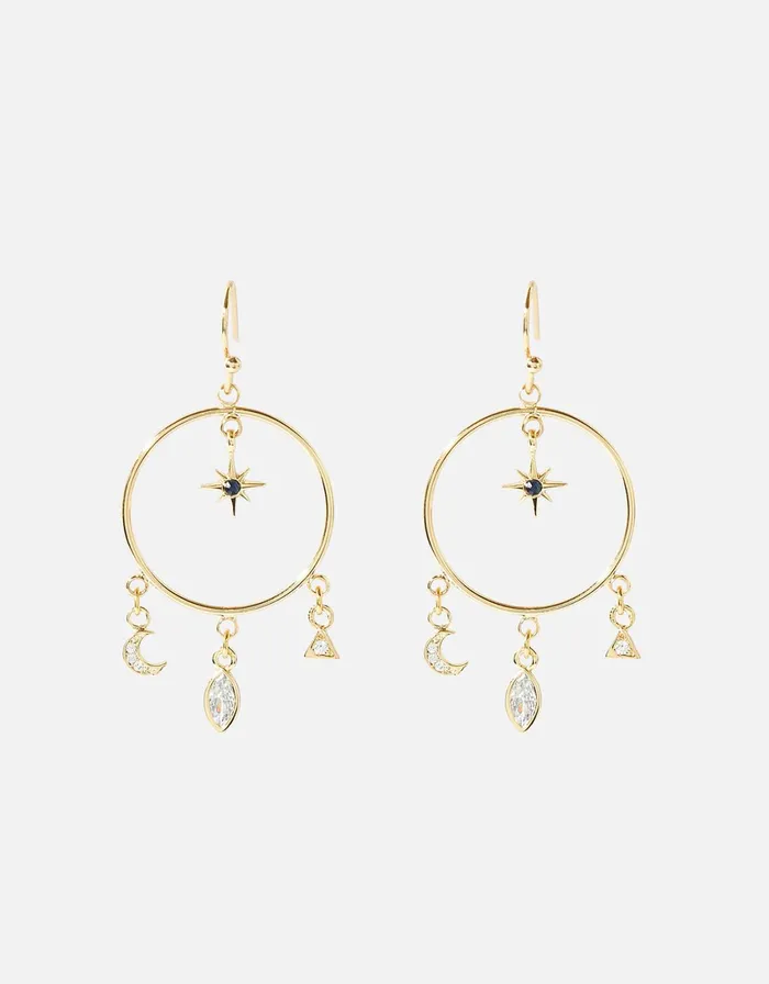 Accessorize GoldPlated Dreamcatcher Earrings Women Earrings