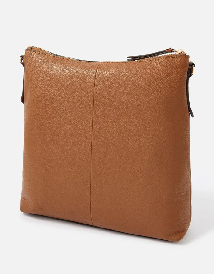 Accessorize Large Leather CrossBody Bag Women Leather Bags