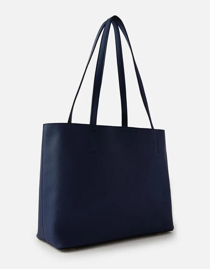 Accessorize Leo Tote Bag Navy Women Vegan Bags Backpacks and Purses