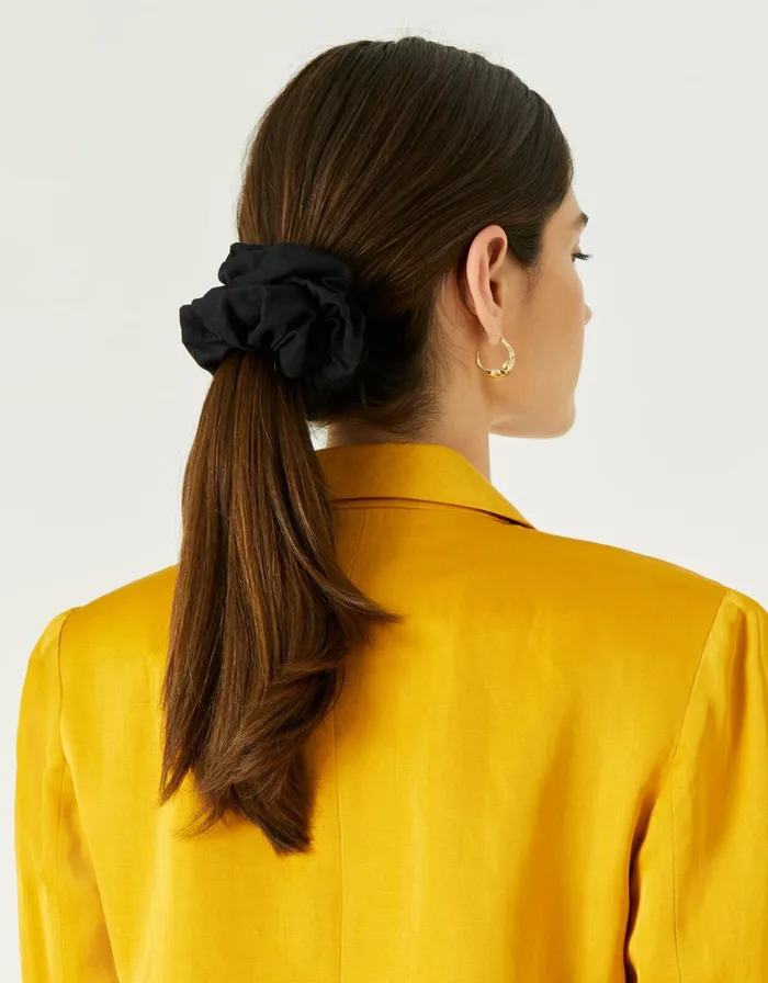 Accessorize Linen Scrunchie Women Hair Accessories