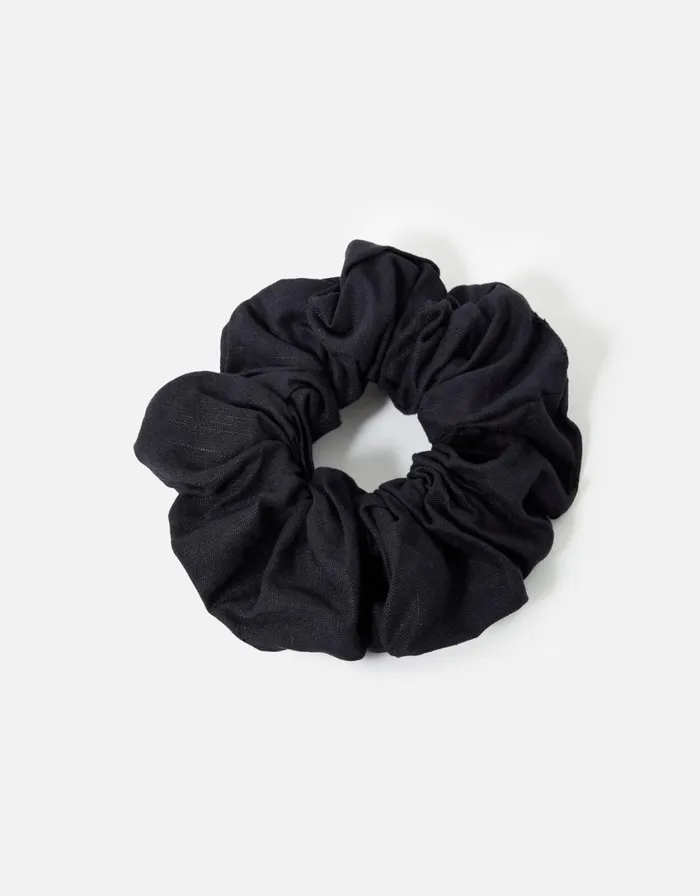 Accessorize Linen Scrunchie Women Hair Accessories