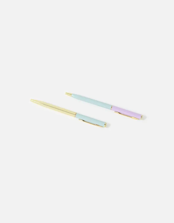 Accessorize Metal Pen Gift Twinset Women Stationery
