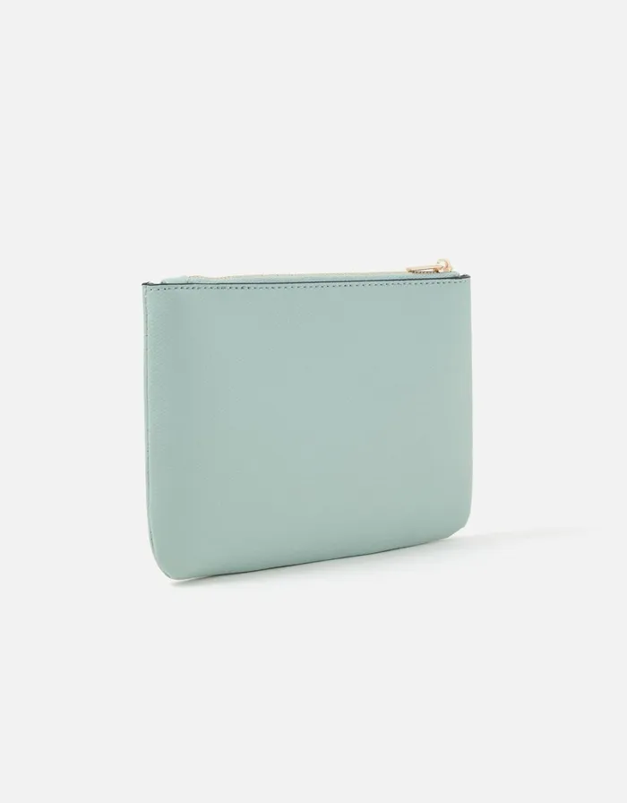 Accessorize Pippa Pouch Green Green Women Purses and Wallets