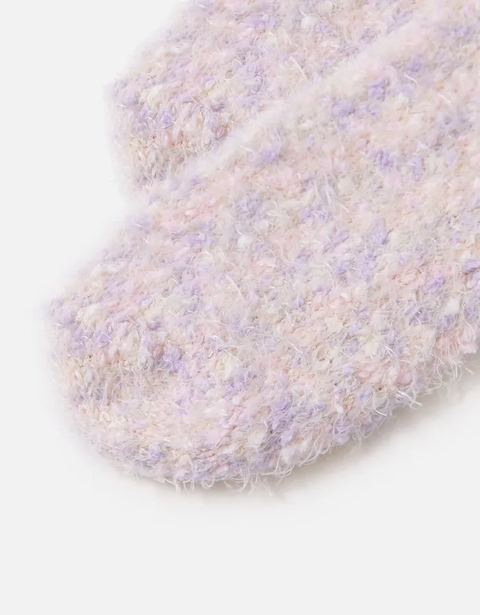 Accessorize Pretty Popcorn Cosy Sock Twinset Women Socks and Tights
