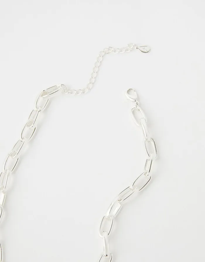 Accessorize Simple Medium Chain Necklace Women Necklaces