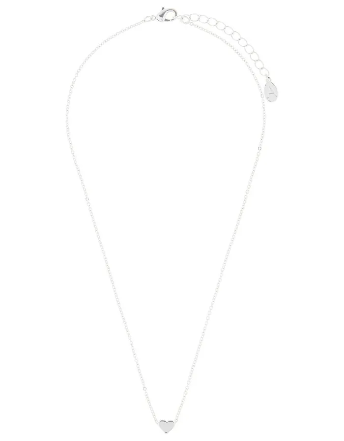 Accessorize Solid Heart Pendant Necklace Women Necklaces