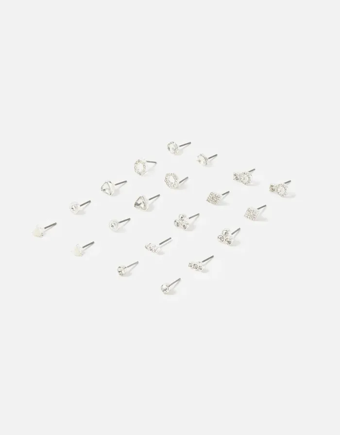 Accessorize Sparkle Stud Multipack Women Earrings