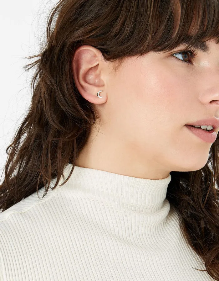 Accessorize Star Moon Stud Set Women Earrings