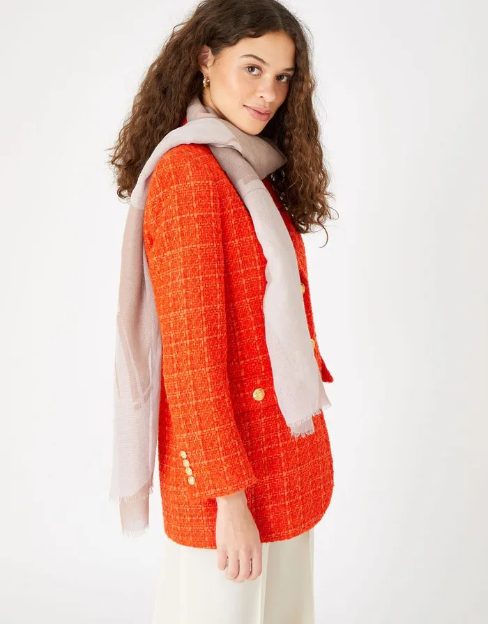 Accessorize Toni Tonal Brushstrokes Print Scarf Women Scarves