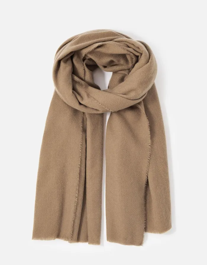 Accessorize Wells Blanket Scarf Camel Women Scarves