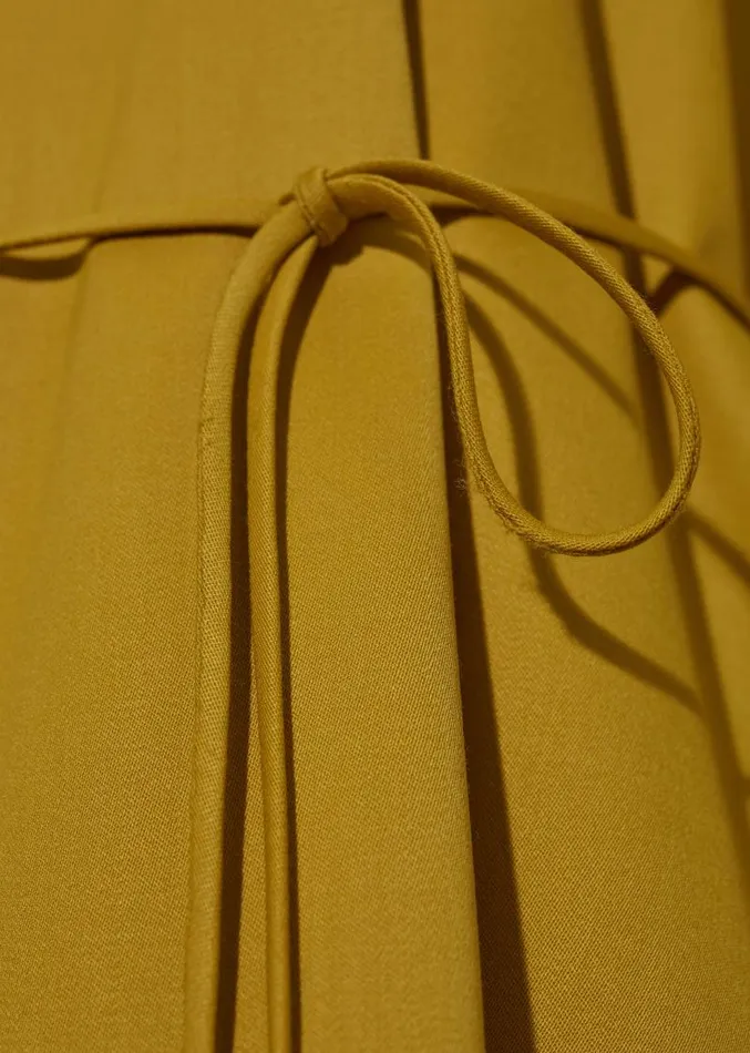 Adam Lippes Dresses and Jumpsuits Caftan In Tropical Wool Turmeric 8211 Women