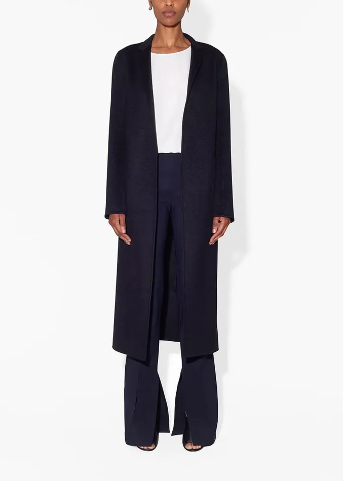 Adam Lippes Jackets and Coats Menwear Coat In Zibelline Cashmere Black 8211 Women