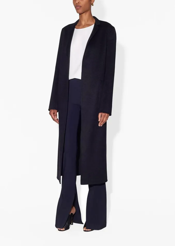 Adam Lippes Jackets and Coats Menwear Coat In Zibelline Cashmere Black 8211 Women
