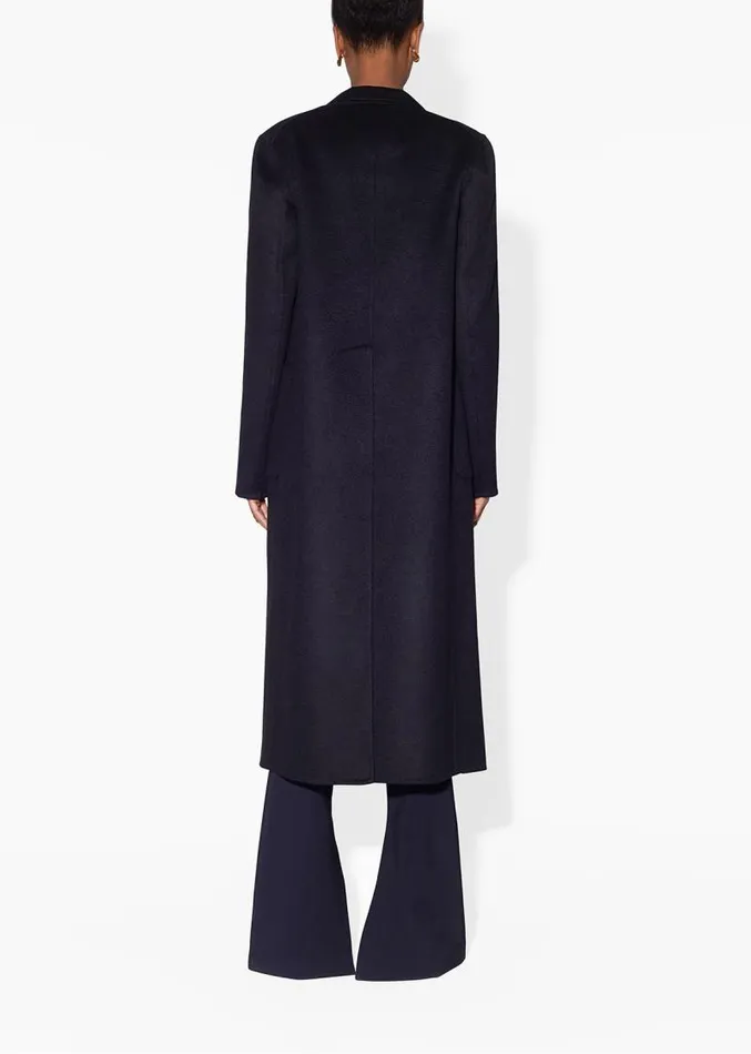Adam Lippes Jackets and Coats Menwear Coat In Zibelline Cashmere Black 8211 Women