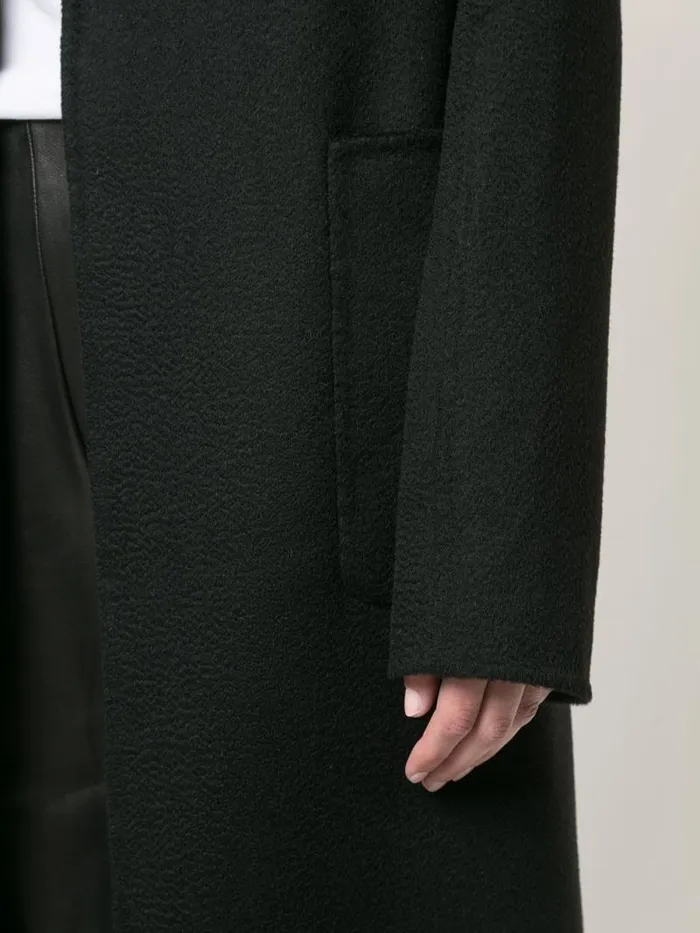 Adam Lippes Jackets and Coats Menwear Coat In Zibelline Cashmere Black 8211 Women