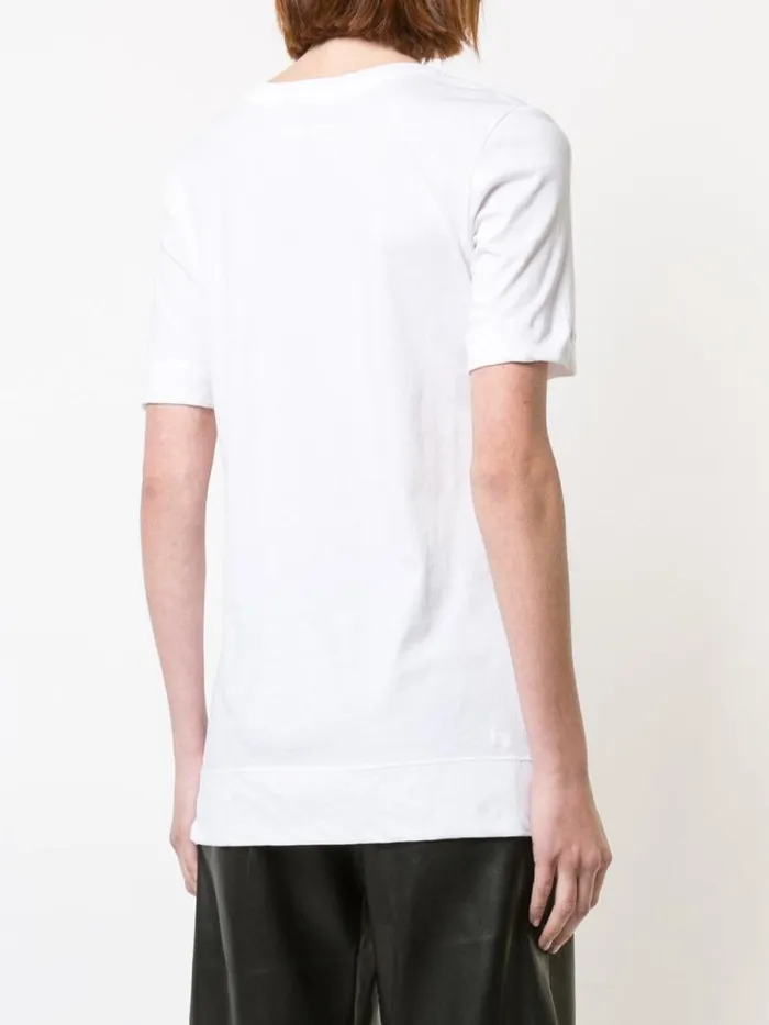 Adam Lippes Pima Cotton TShirts Short Sleeve Scoop Neck TShirt In Pima Cotton White 8211 Women