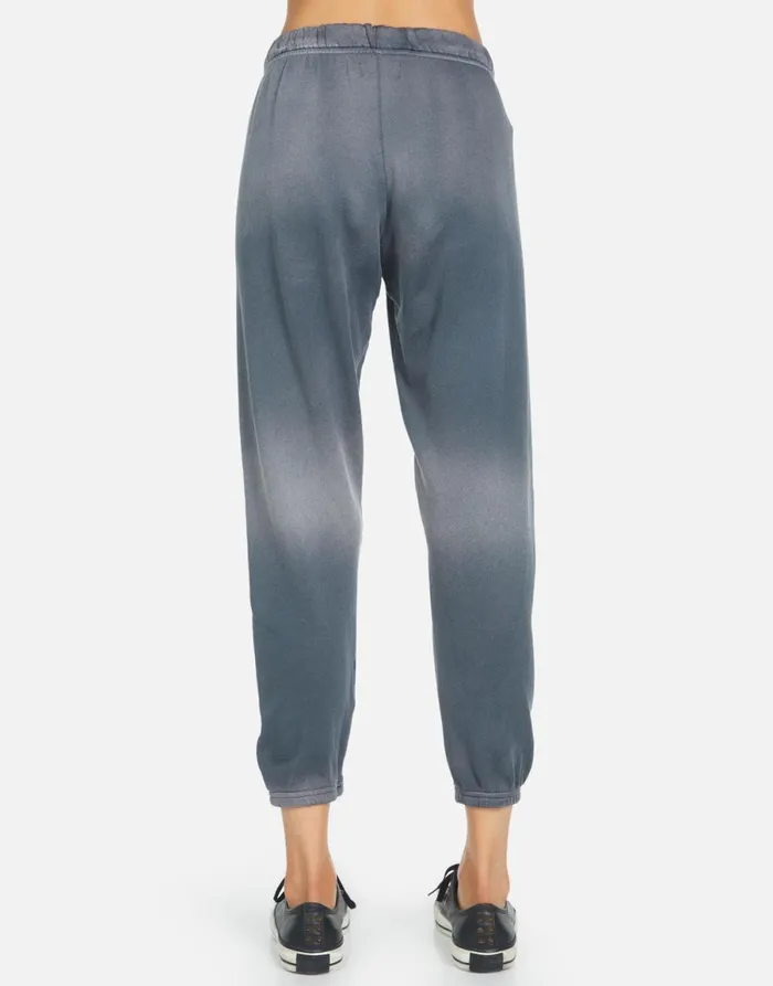 Alana Moshi Ride Faded Graphite Women039s Lauren Moshi Crop Sweatpants