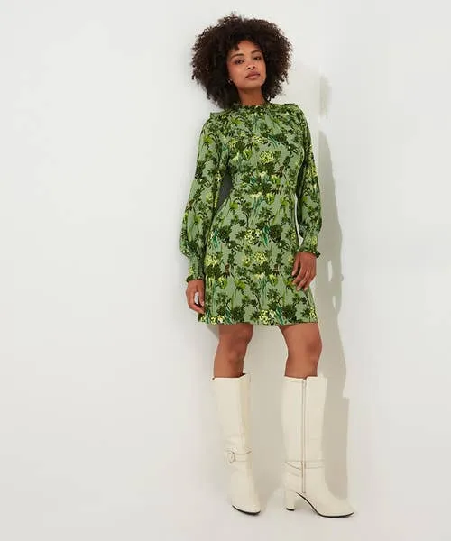 Apparel Joebrowns Florence Frill Dress Green Dresses
