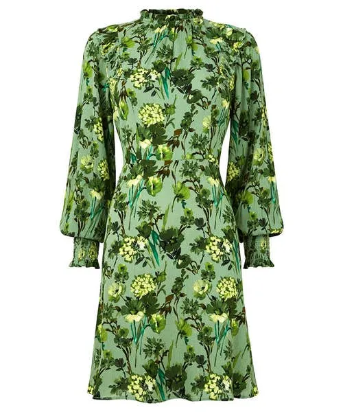 Apparel Joebrowns Florence Frill Dress Green Dresses