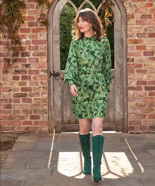 Apparel Joebrowns Florence Frill Dress Green Dresses