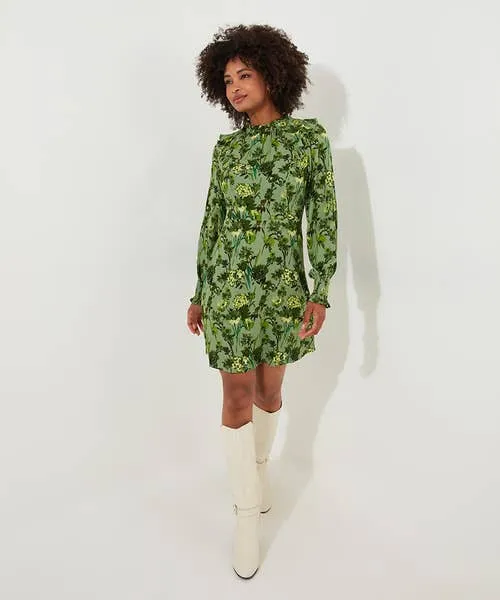 Apparel Joebrowns Florence Frill Dress Green Dresses