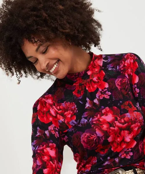 Apparel Joebrowns Romantic Florals Jersey Print Top Red Tops Tunics and Blouses Apparel Joebrowns Romantic Florals Jersey Print Top Red Tops Tunics and Blouses