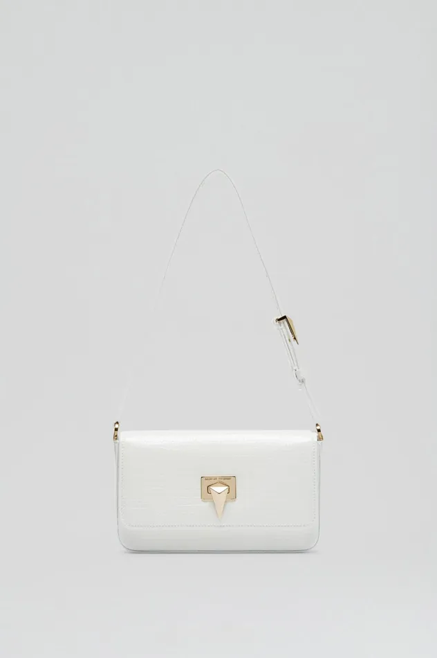 Bags EMBOSSED SLIM BAG WHITE Scanlan Theodore Women