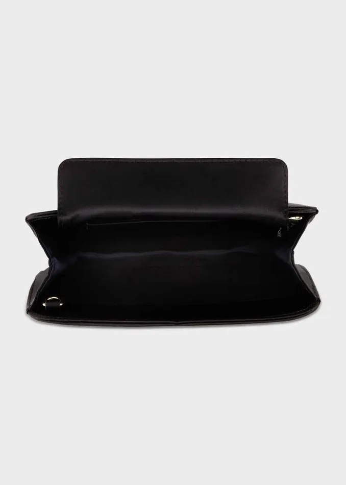 Bags Women HOBBS Milan Satin Clutch Bag Black