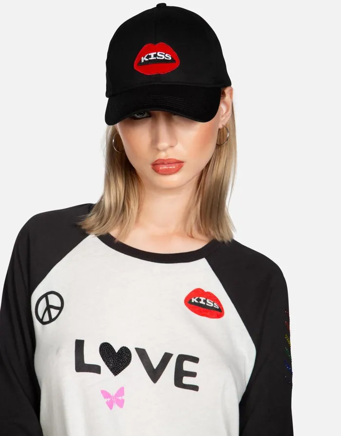 Bay Kiss Lip Black Women039s Lauren Moshi Hats