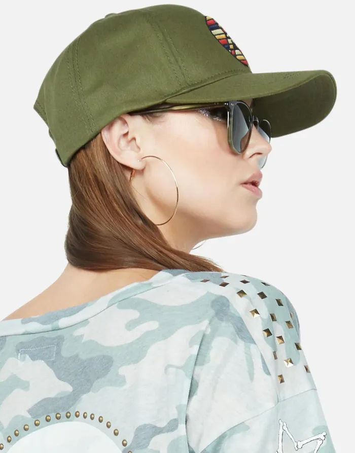Bay Rainbow Stripe Peace Military Women039s Lauren Moshi Hats