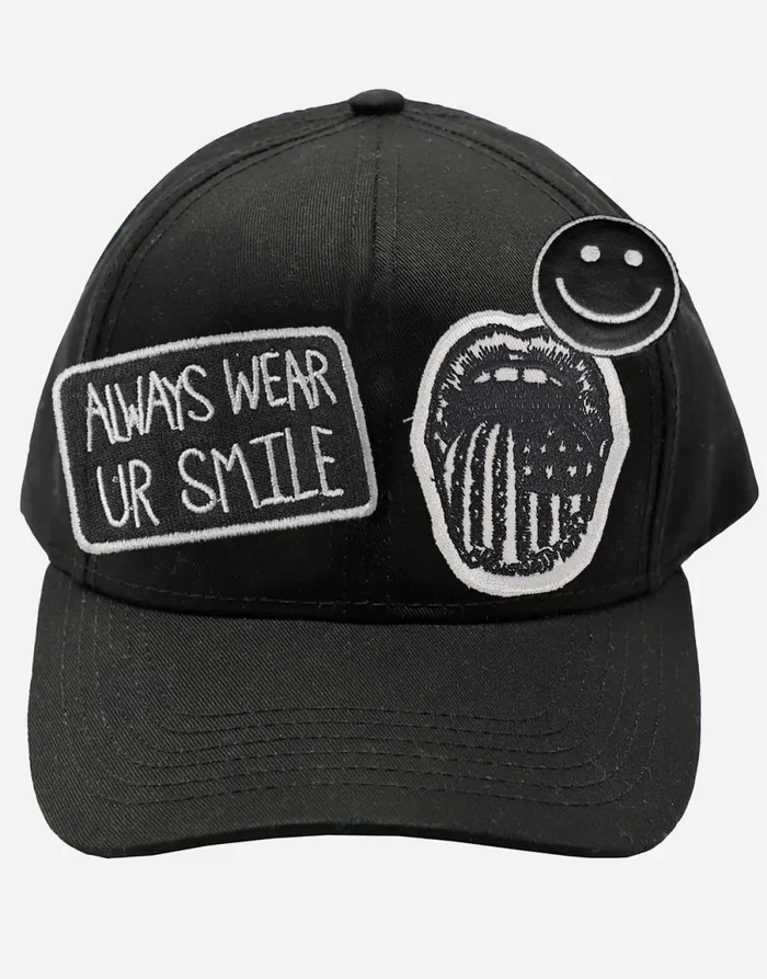 Bay Rock U0026 Roll Patches Black Women039s Lauren Moshi Hats