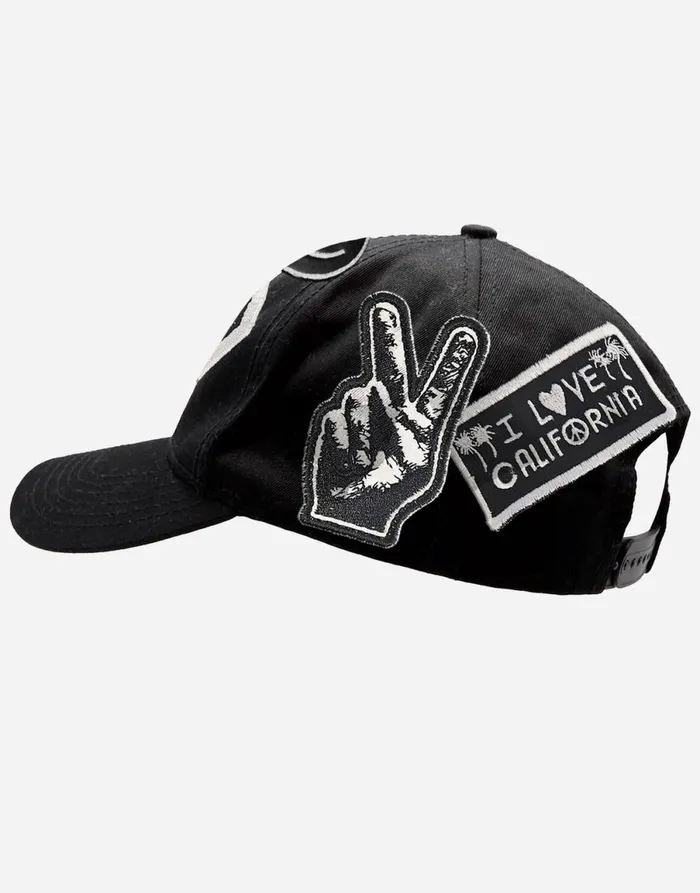 Bay Rock U0026 Roll Patches Black Women039s Lauren Moshi Hats