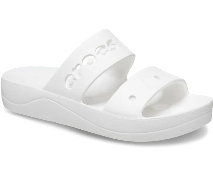 Baya Platform Sandal White Women Crocs Platforms 038 Wedges