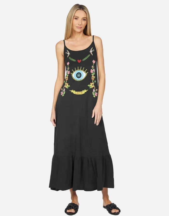 Beatrix X Floral Eye Love Onyx Women039s Lauren Moshi Dresses