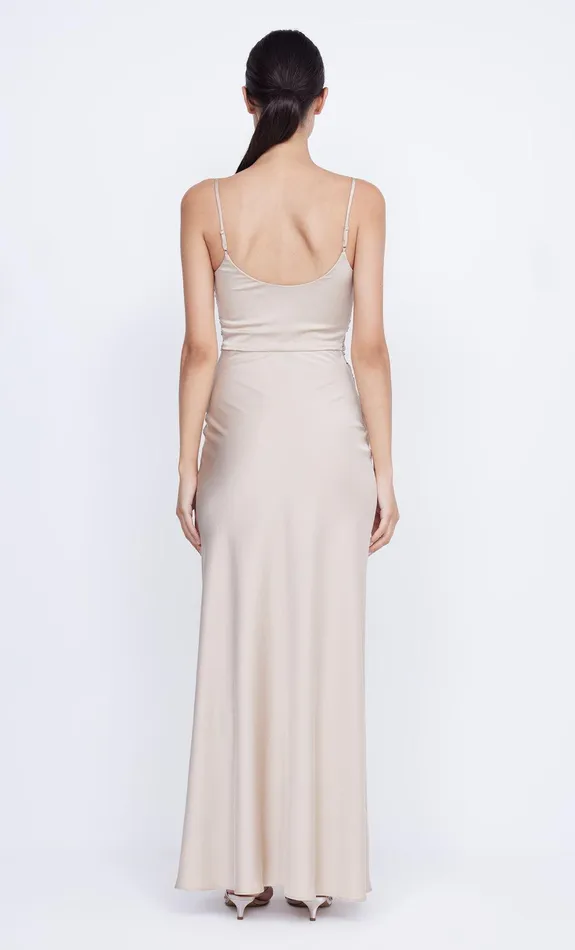 Bec Bridge Bridesmaid Dresses Women ETERNITY SCOOP MAXI DRESS 8211 SAND