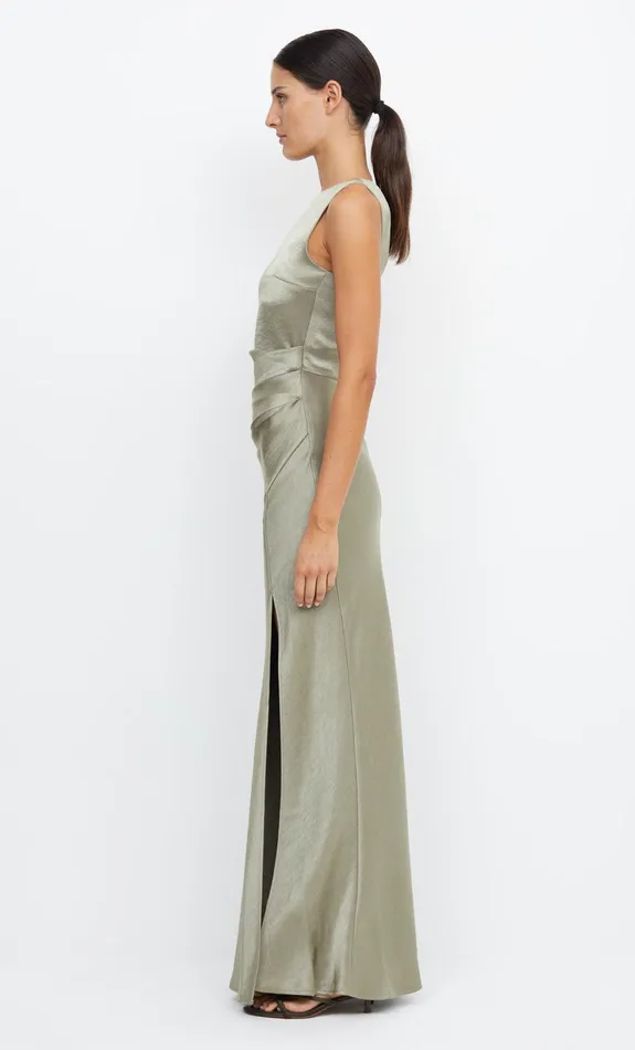 Bec Bridge Bridesmaid Dresses Women THE DREAMER ASYM DRESS 8211 SAGE