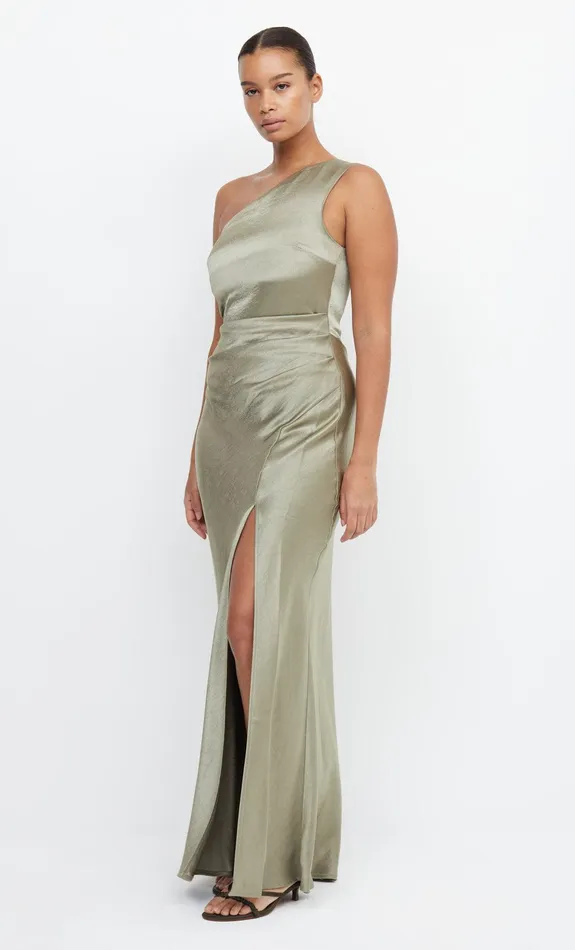 Bec Bridge Bridesmaid Dresses Women THE DREAMER ASYM DRESS 8211 SAGE