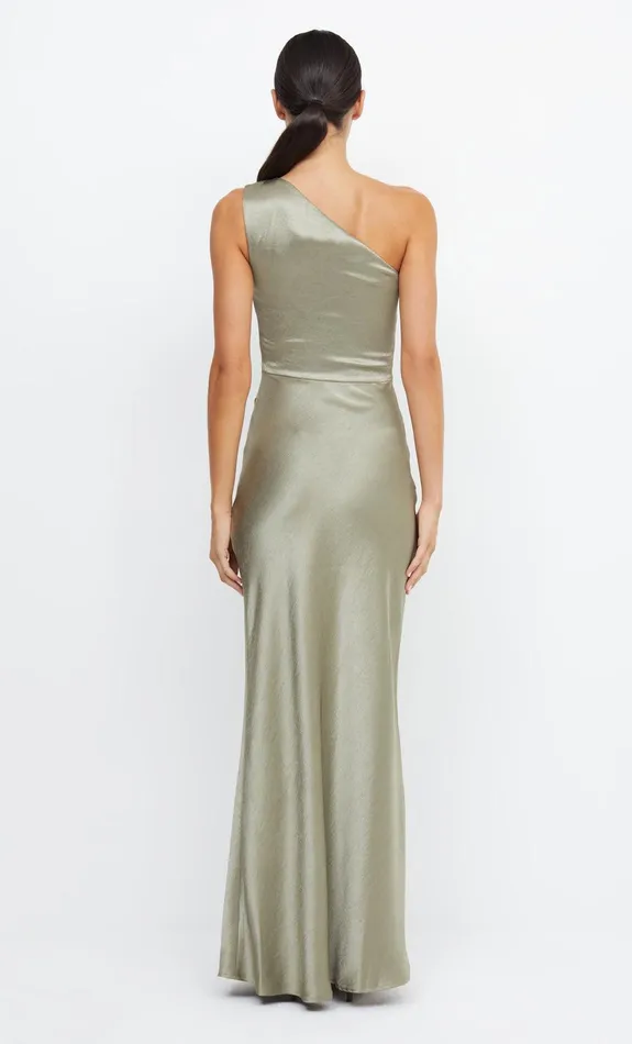 Bec Bridge Bridesmaid Dresses Women THE DREAMER ASYM DRESS 8211 SAGE