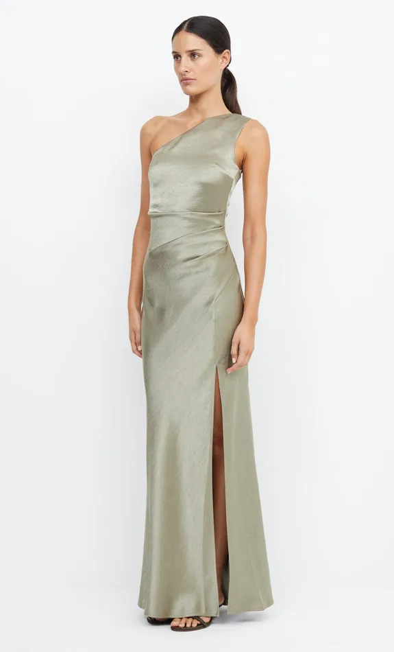 Bec Bridge Bridesmaid Dresses Women THE DREAMER ASYM DRESS 8211 SAGE
