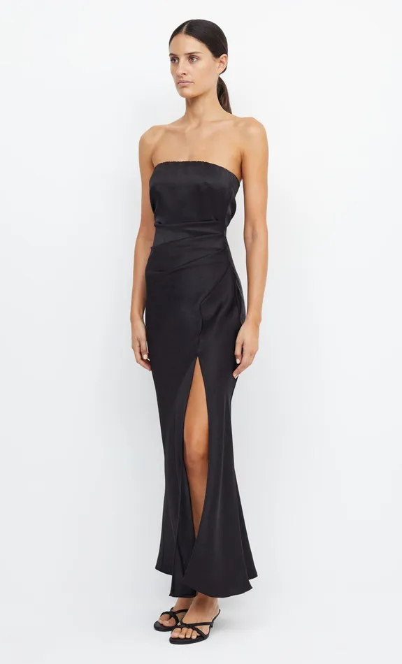 Bec Bridge Bridesmaid Dresses Women THE DREAMER STRAPLESS DRESS 8211 BLACK